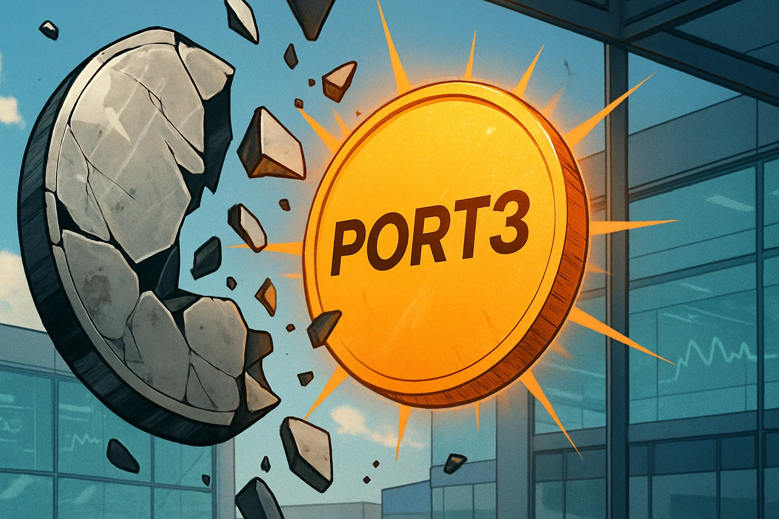 หลังจากที่ Port3 Network ถูกแฮ็ก เจ้าหน้าที่ได้ตัดสินใจที่จะออกโทเค็นและสัญญาใหม่เพื่อรีสตาร์ทระบบนิเวศ และ $PORT3 ก็กลับมาเป็นศูนย์