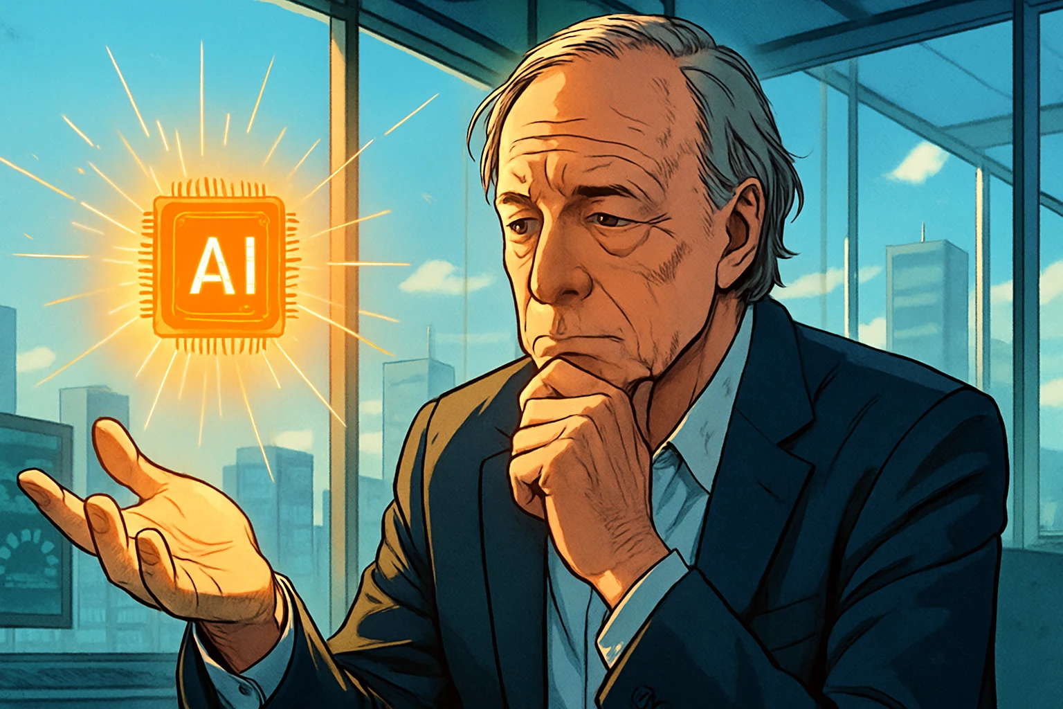 ดาลิโอ เตือนเศรษฐกิจโลก “ตกอยู่ในอันตราย” ในอีก 2 ปีข้างหน้า อย่ารีบออก เพราะมูลค่า AI สูงเกินไป